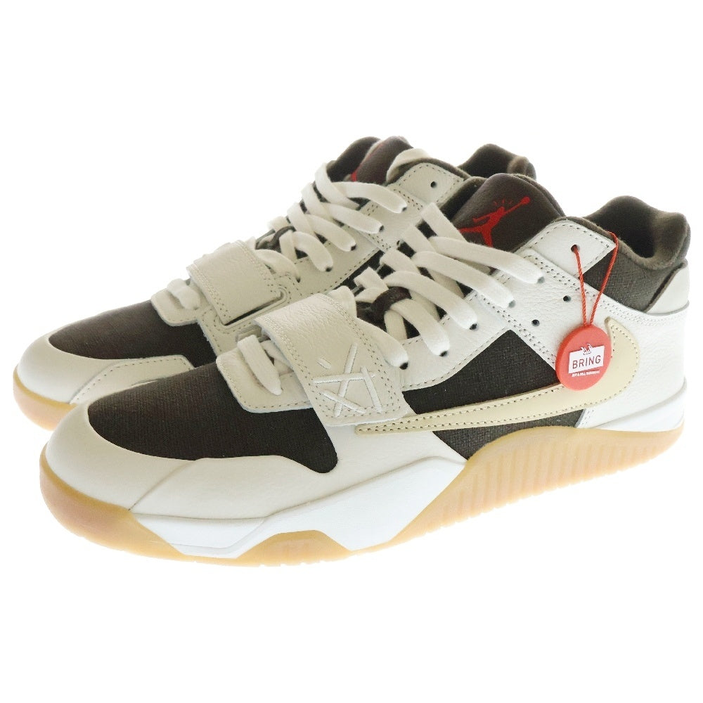 NIKE(ナイキ) ×TRAVIS SCOTT JORDAN JUMPMAN JACK TR トラヴィススコット ジョーダン ジャンプマンジャック セイル ダークモカ ハイカットスニーカー US13/31cm FZ8117-100