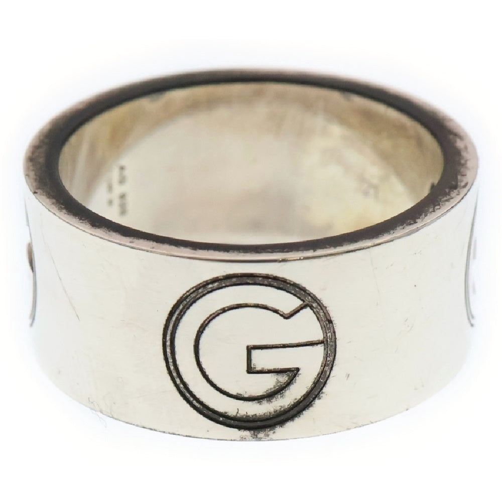 GUCCI(グッチ) Gロゴ ワイドリング シルバー 19.5号