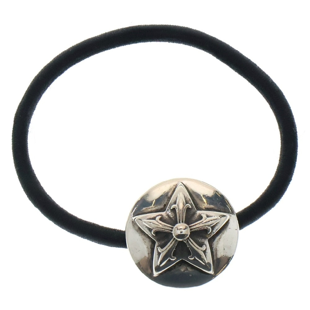 CHROME HEARTS(クロムハーツ) HAIRBAND スターボール ヘアバンド ヘアゴムコンチョ シルバー BCA409