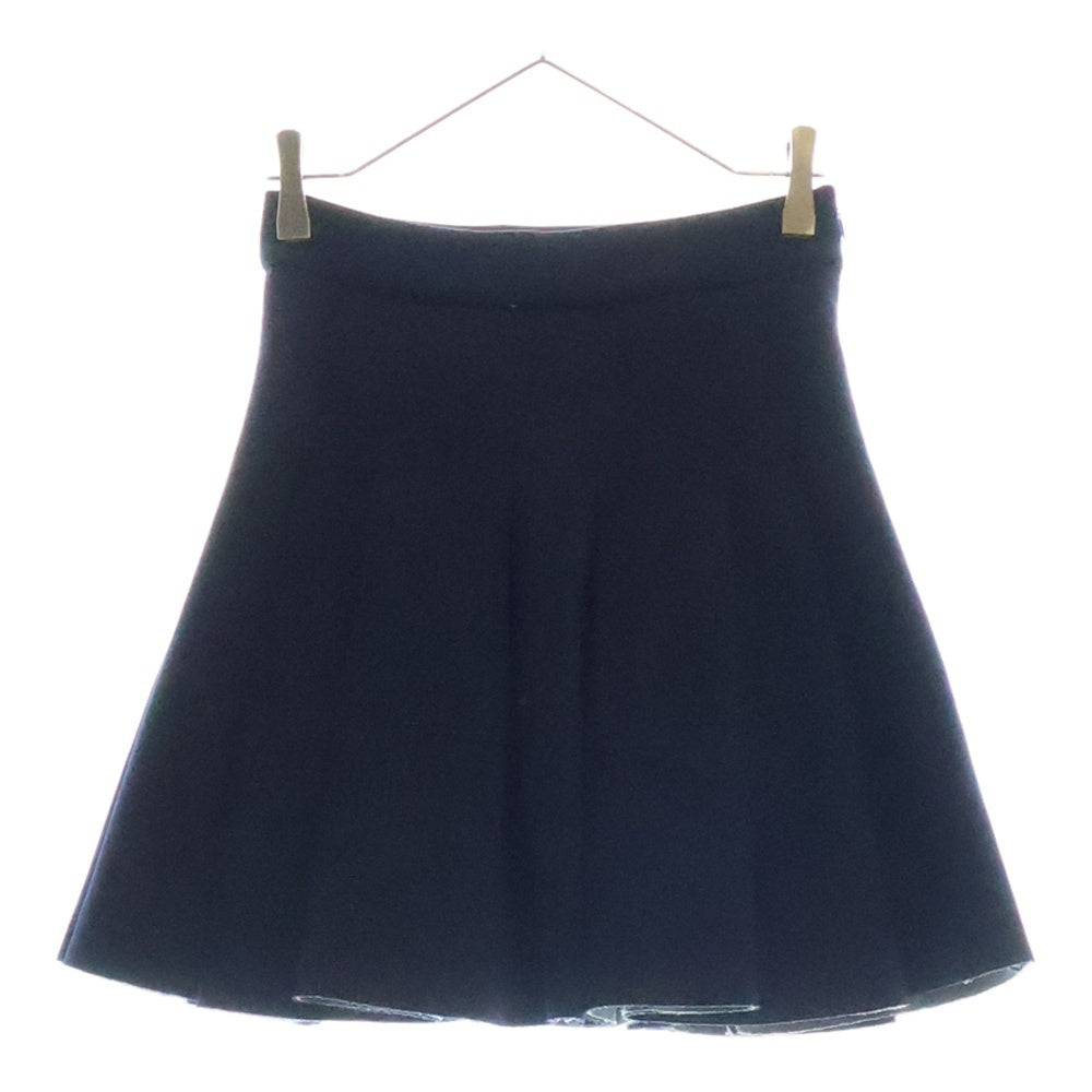 T by ALEXANDER WANG(ティーバイアレキサンダーワン) ボンティングプリーツスカート ネイビー レディース