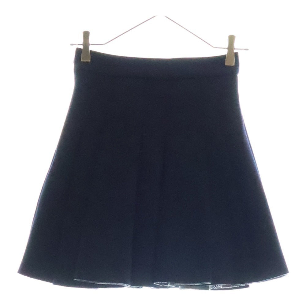 T by ALEXANDER WANG(ティーバイアレキサンダーワン) ボンティングプリーツスカート ネイビー レディース