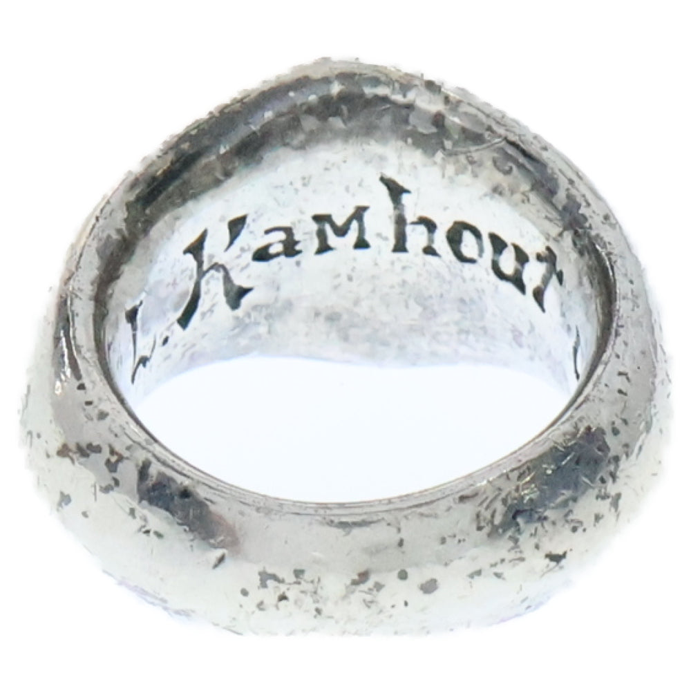 LEONARD KAMHOUT(レナードカムホート) Silk Ring シルクリング シルバー