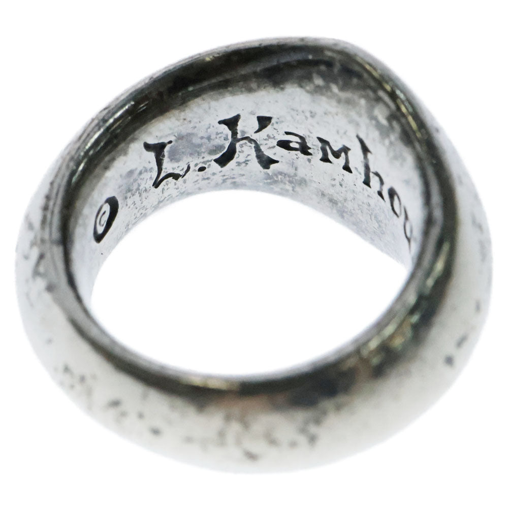 LEONARD KAMHOUT(レナードカムホート) Silk Ring シルクリング シルバー
