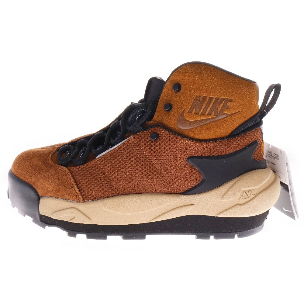 NIKE(ナイキ) ×sacai Magmascape Pecan マグマスケープ ピーカン ハイカットスニーカー ブラウン FN0563-200 US9/27.0cm
