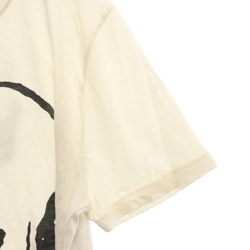 GUCCI(グッチ) 16AW Peanuts T-Shirt キャラクタープリント半袖Tシャツ アイボリー 440103 X3E56