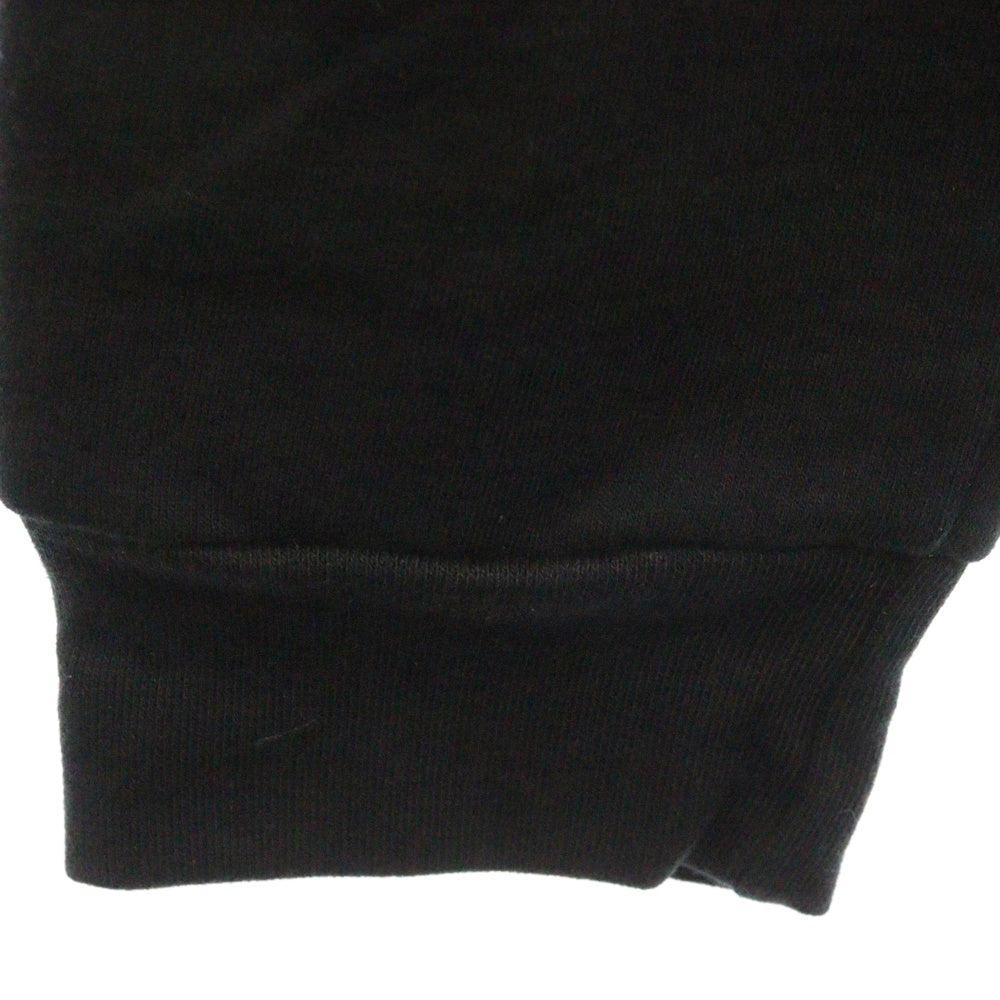 CHROME HEARTS(クロムハーツ) Horseshoe L/S Sweatshirt ホースシュープリント 袖フローラルスウェット トレーナー ブラック