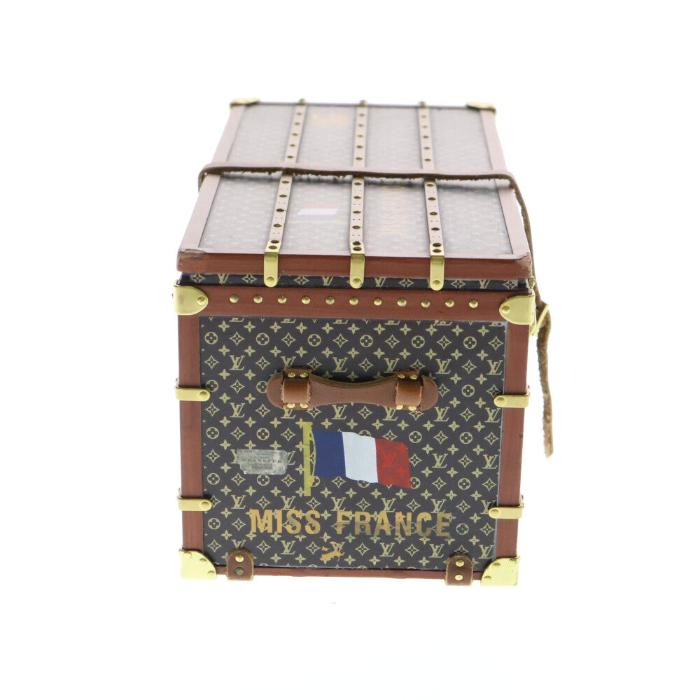 LOUIS VUITTON(ルイヴィトン) ノベルティ ミスフランス モノグラムトランク ペーパーウェイト ブラウン M99408