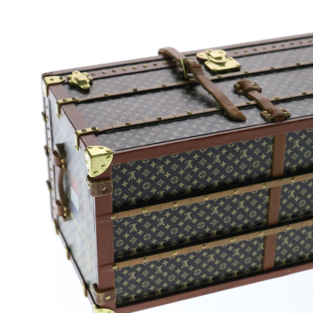 LOUIS VUITTON(ルイヴィトン) ノベルティ ミスフランス モノグラムトランク ペーパーウェイト ブラウン M99408