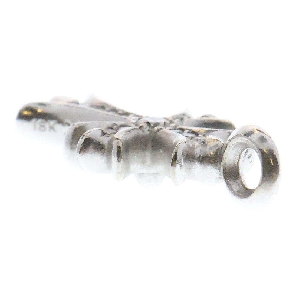 CHROME HEARTS(クロムハーツ) 18KWG TNY CRSF P/DIA タイニーファットクロス PAVEダイヤ ペンダントトップ ホワイトゴールド BCA008