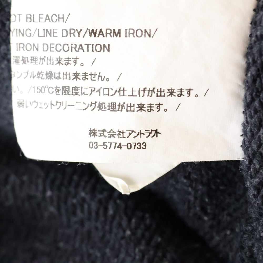 READY MADE(レディメイド) M-NECK SWT エム ネック スウェット トレーナー フロントロゴ ブラック RE-CO-BK-00-00-246