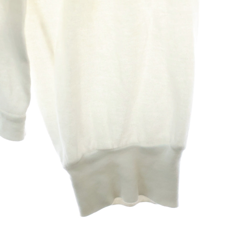 CHROME HEARTS(クロムハーツ) Dagger L/S Tee ダガーロゴプリント 長袖Tシャツ ホワイト