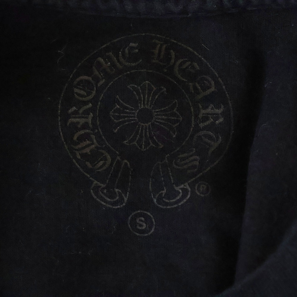 CHROME HEARTS(クロムハーツ) CH T-SHRT 1 5Pスター スクロールラベルプリント 半袖Tシャツ カットソー ブラック
