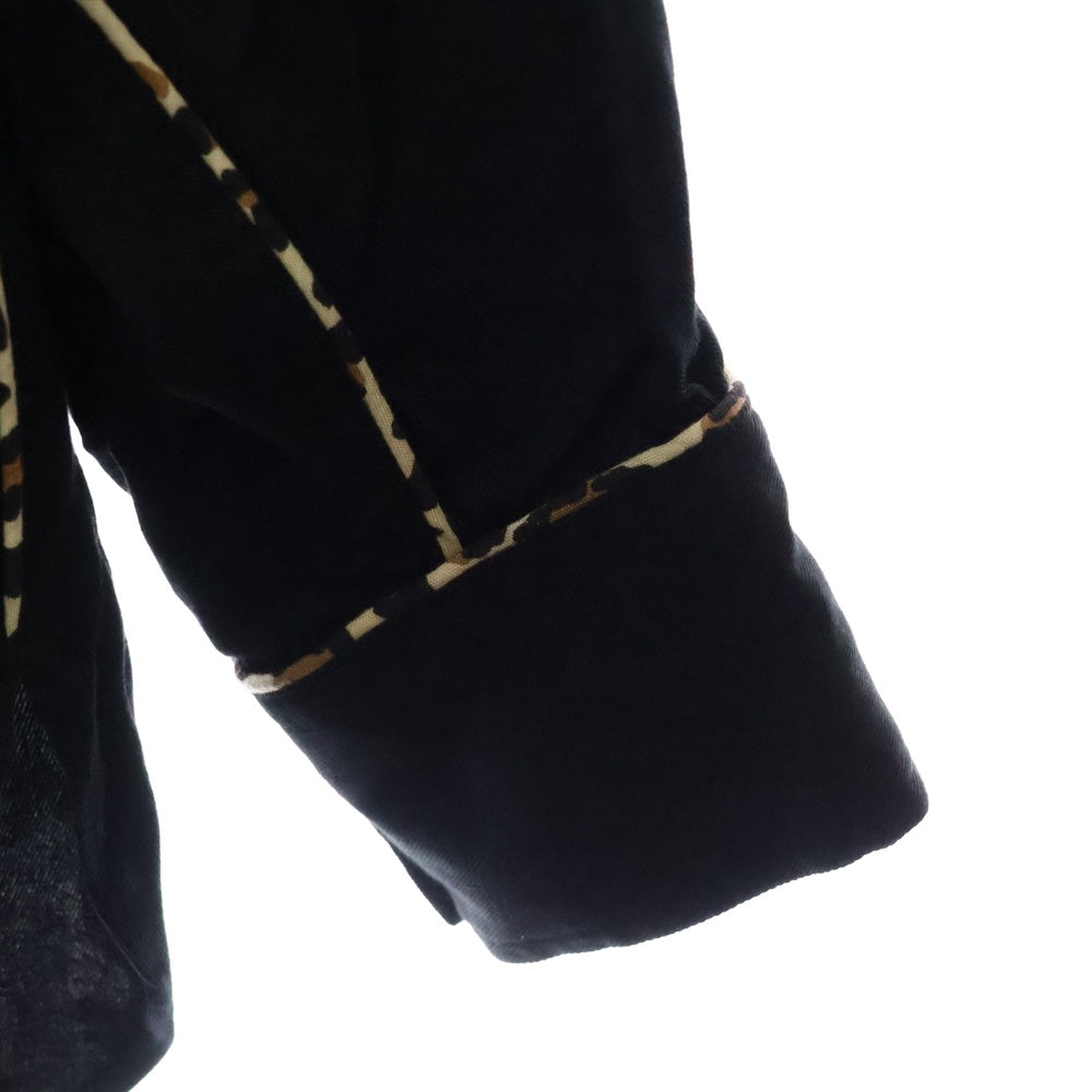 WACKO MARIA(ワコマリア) 23AW WESTERN SHIRT ウエスタンシャツ 長袖シャツ ブラック