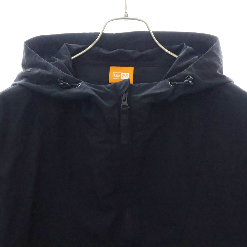 NEW ERA(ニューエラ) OUTDOOR ANORAK アウトドア アノラック ナイロンジャケット ブラック
