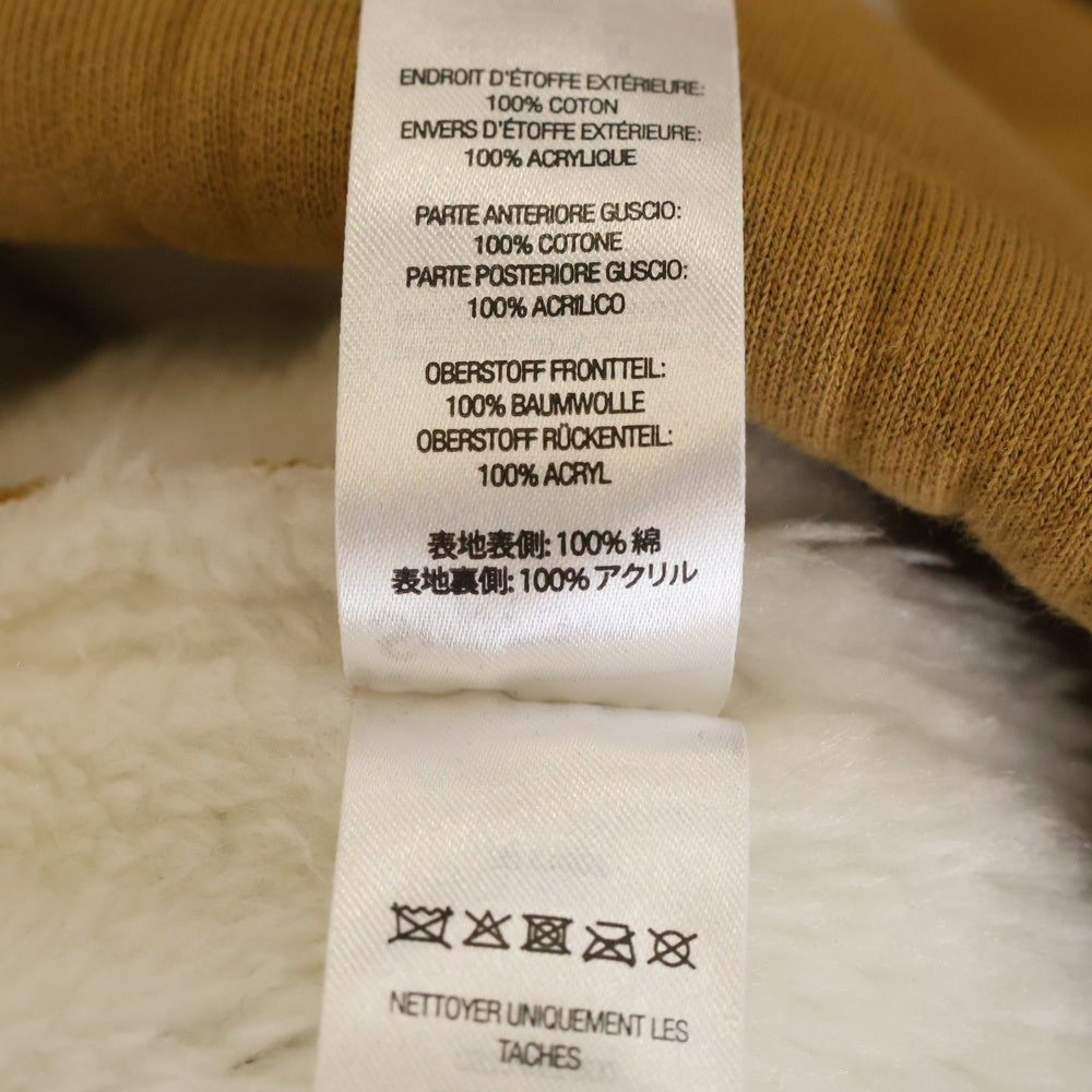 SUPREME(シュプリーム) 21AW Faux Shearling Hooded Jacket フェイク シアリング フーディージャケット ジップアップパーカー ベージュ