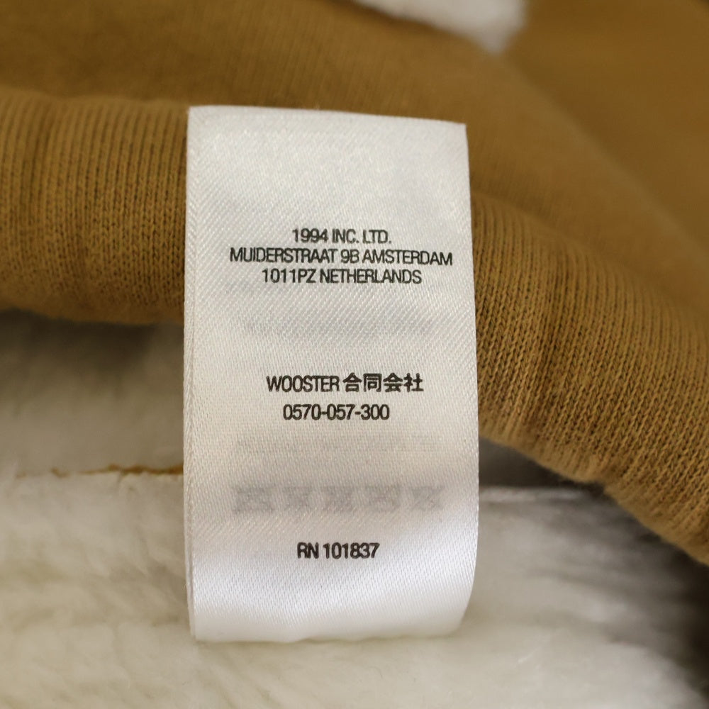 SUPREME(シュプリーム) 21AW Faux Shearling Hooded Jacket フェイク シアリング フーディージャケット ジップアップパーカー ベージュ