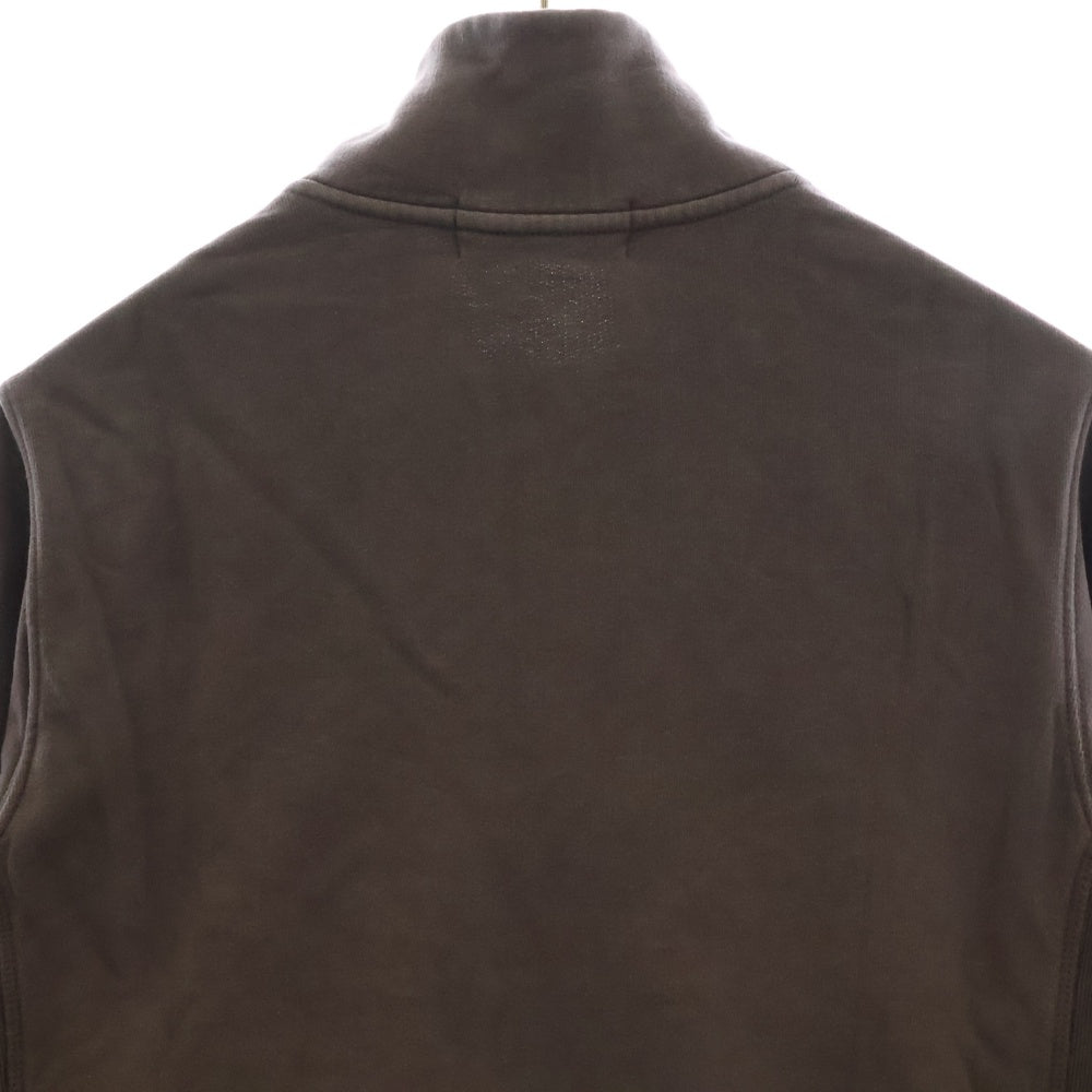 STONE ISLAND(ストーンアイランド) Garment Dyed Cotton Fleece Track Top ロゴワッペン ジップアップトラックジャケット グレー 611564820