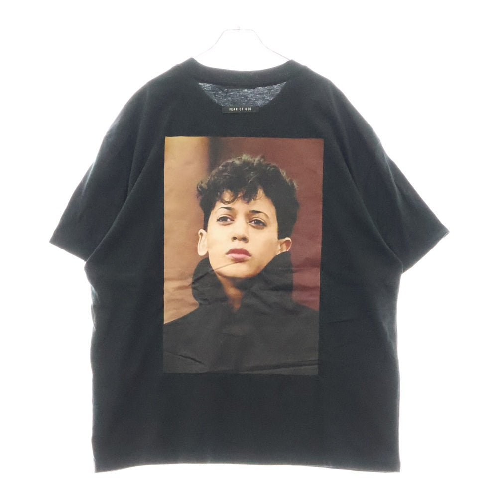 FEAR OF GOD ESSENTIALS(フィアオブゴッド エッセンシャルズ) S/S T-SHIRT KH20 フォトプリント 半袖Tシャツ ブラック