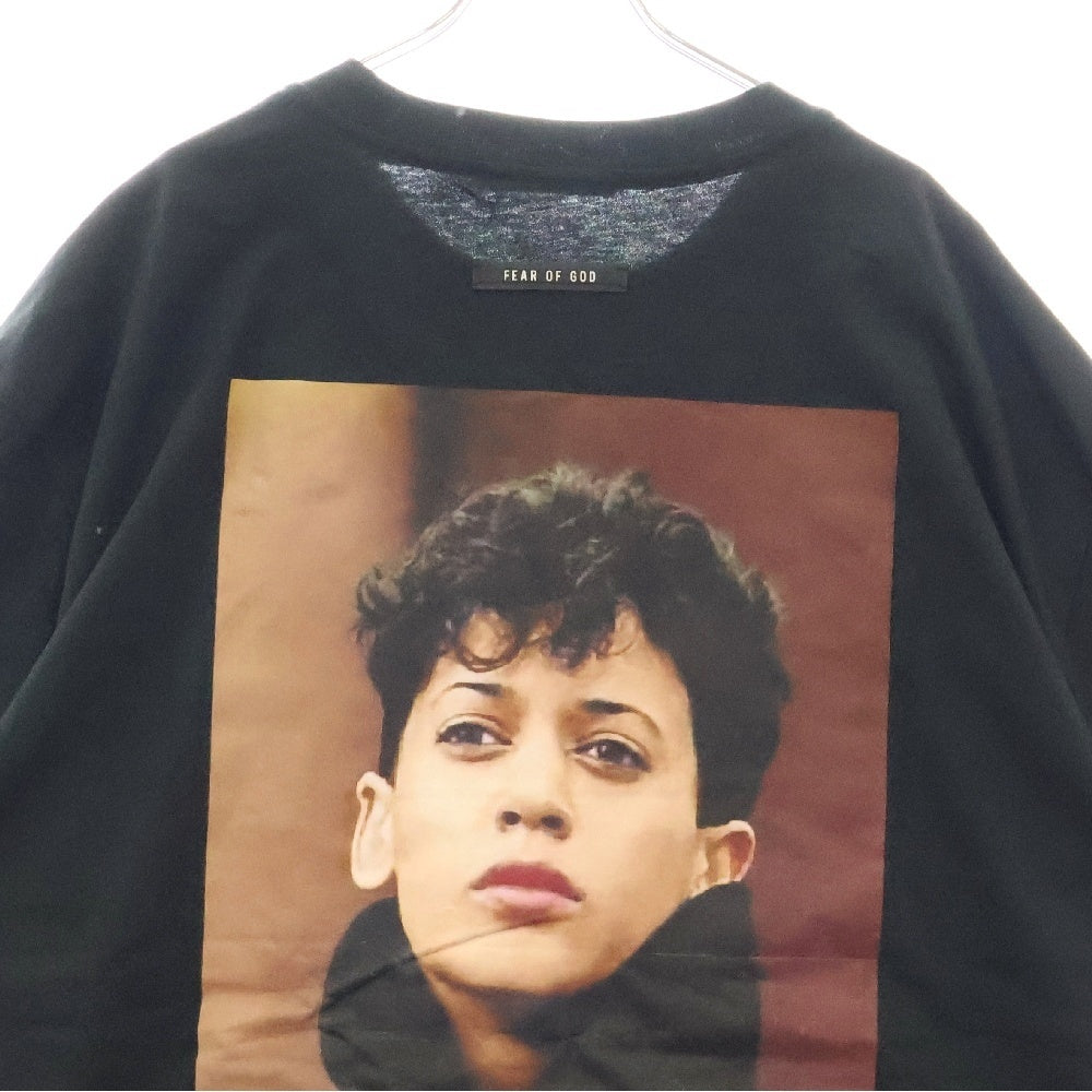FEAR OF GOD ESSENTIALS(フィアオブゴッド エッセンシャルズ) S/S T-SHIRT KH20 フォトプリント 半袖Tシャツ ブラック