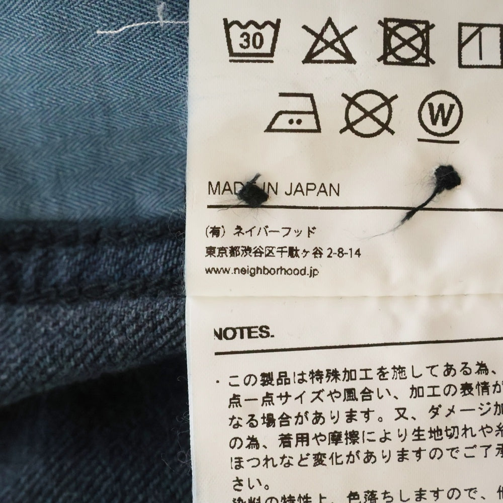 NEIGHBORHOOD(ネイバーフッド) 17SS COAL C-PT コール コットンデニムパンツ ブラック 171NYNH-PTM05
