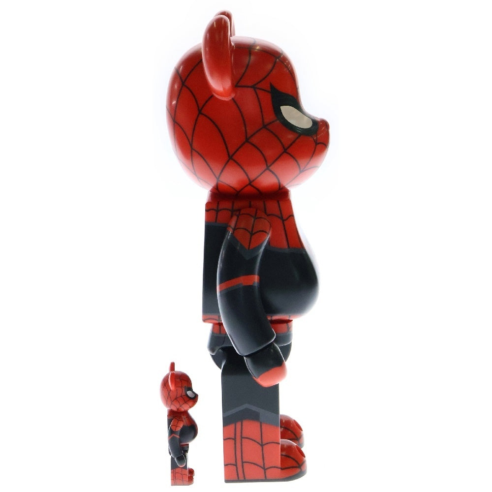 MEDICOM TOY(メディコムトイ) BE@RBRICK MARVEL SPIDER-MAN 100%/400% ベアブリック マーベル スパイダーマン フィギュア 人形 レッド