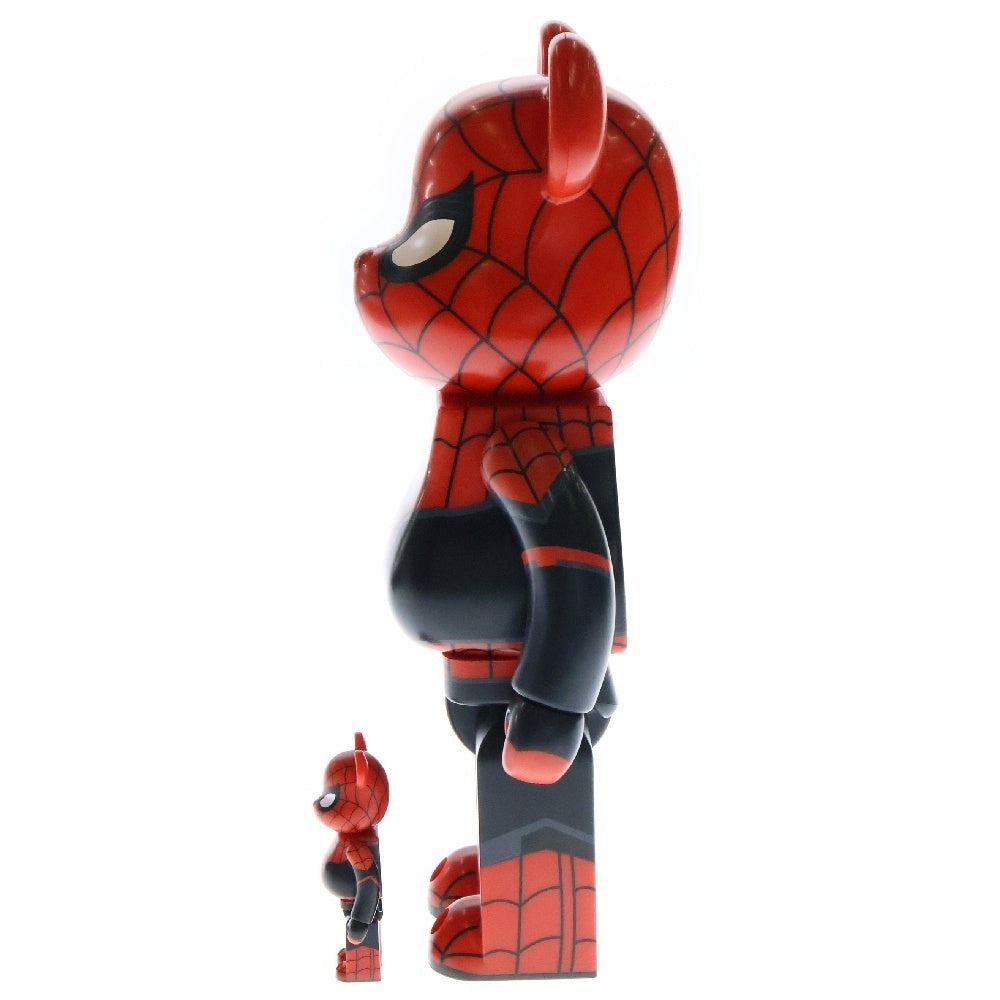 MEDICOM TOY(メディコムトイ) BE@RBRICK MARVEL SPIDER-MAN 100%/400% ベアブリック マーベル スパイダーマン フィギュア 人形 レッド