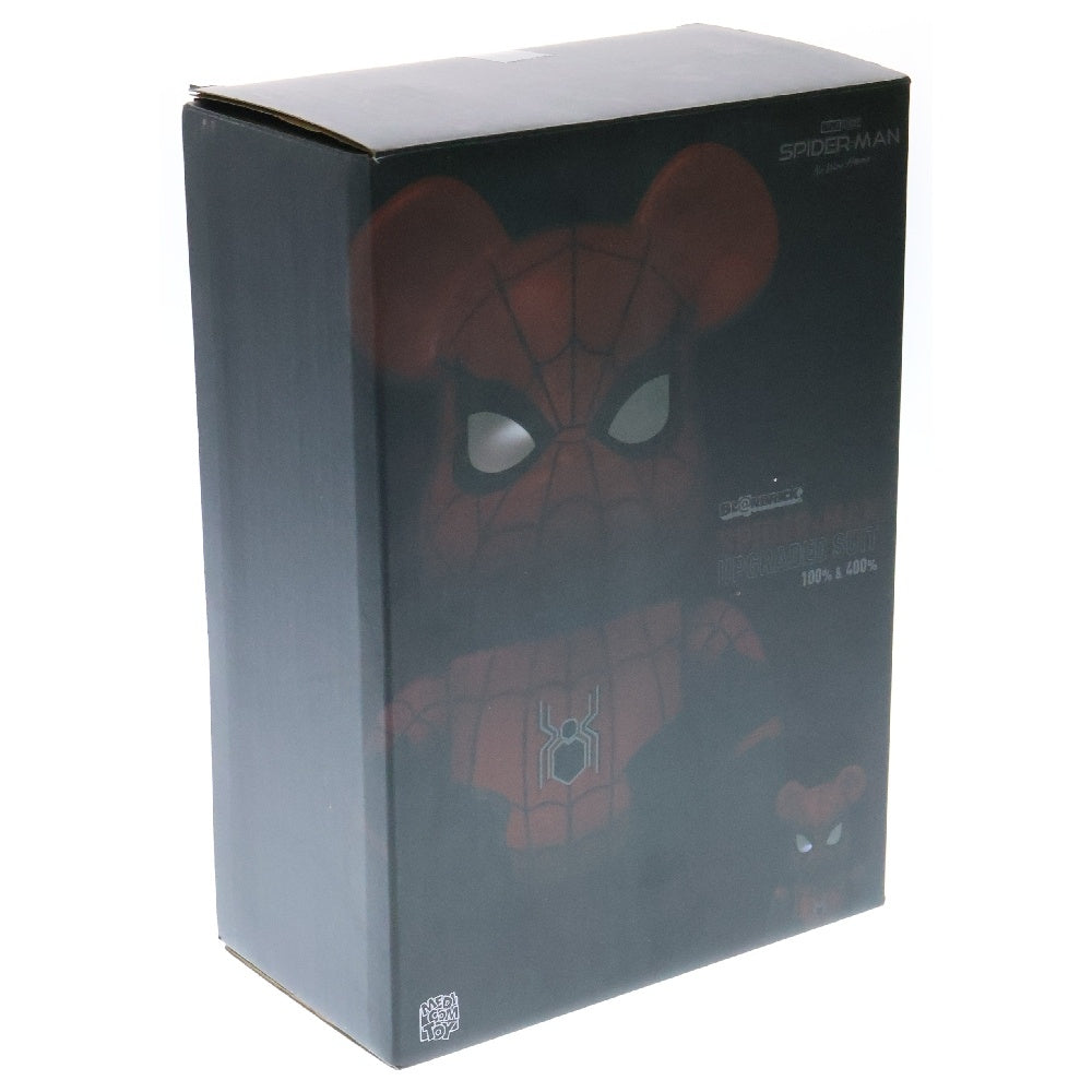 MEDICOM TOY(メディコムトイ) BE@RBRICK MARVEL SPIDER-MAN 100%/400% ベアブリック マーベル スパイダーマン フィギュア 人形 レッド