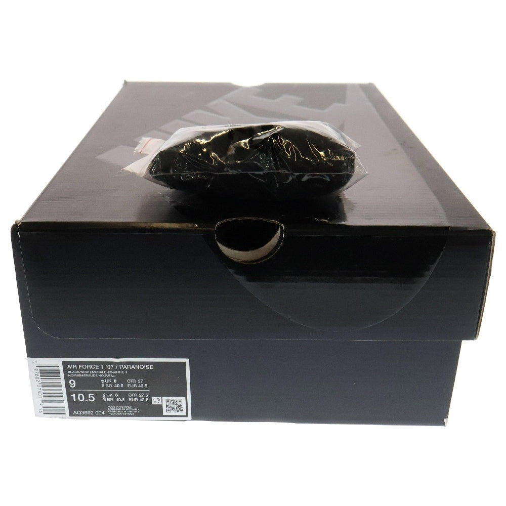 NIKE(ナイキ) × PEACEMINUSONE AIR FORCE 1 LOW 07 PARA-NOISE 3.0 G-DRAGON ピースマイナスワン エアフォース 1 ローカットスニーカー ブラック US9/27.0cm AQ3692-004