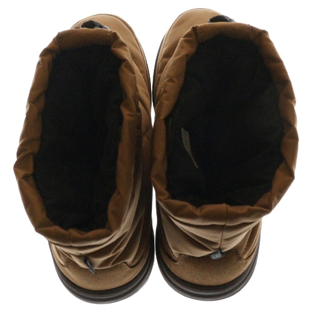 THE NORTH FACE(ザノースフェイス) Nuptse Bootie WP Logo Short ヌプシ ブーティ ウォータープルーフ ブーツ ハイカットシューズ ブラウン US10/28cm NF52076