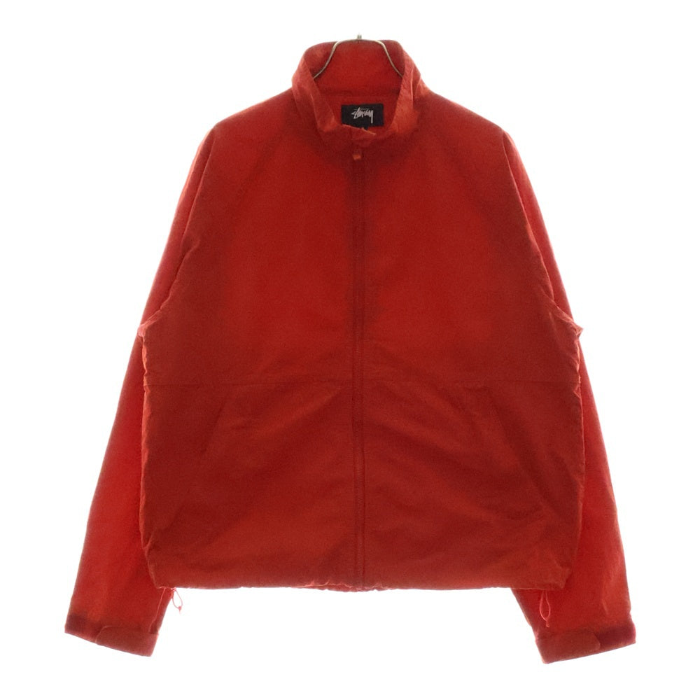 STUSSY(ステューシー) ジップアップナイロンジャケット ブルゾン レッド