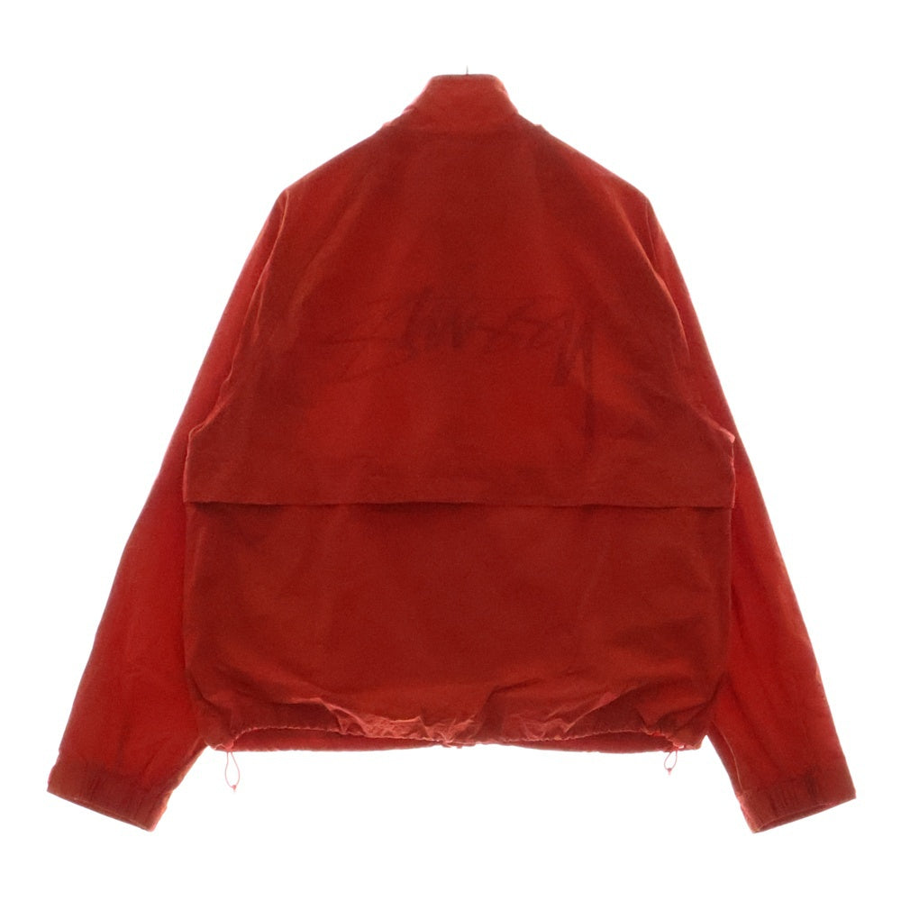 STUSSY(ステューシー) ジップアップナイロンジャケット ブルゾン レッド