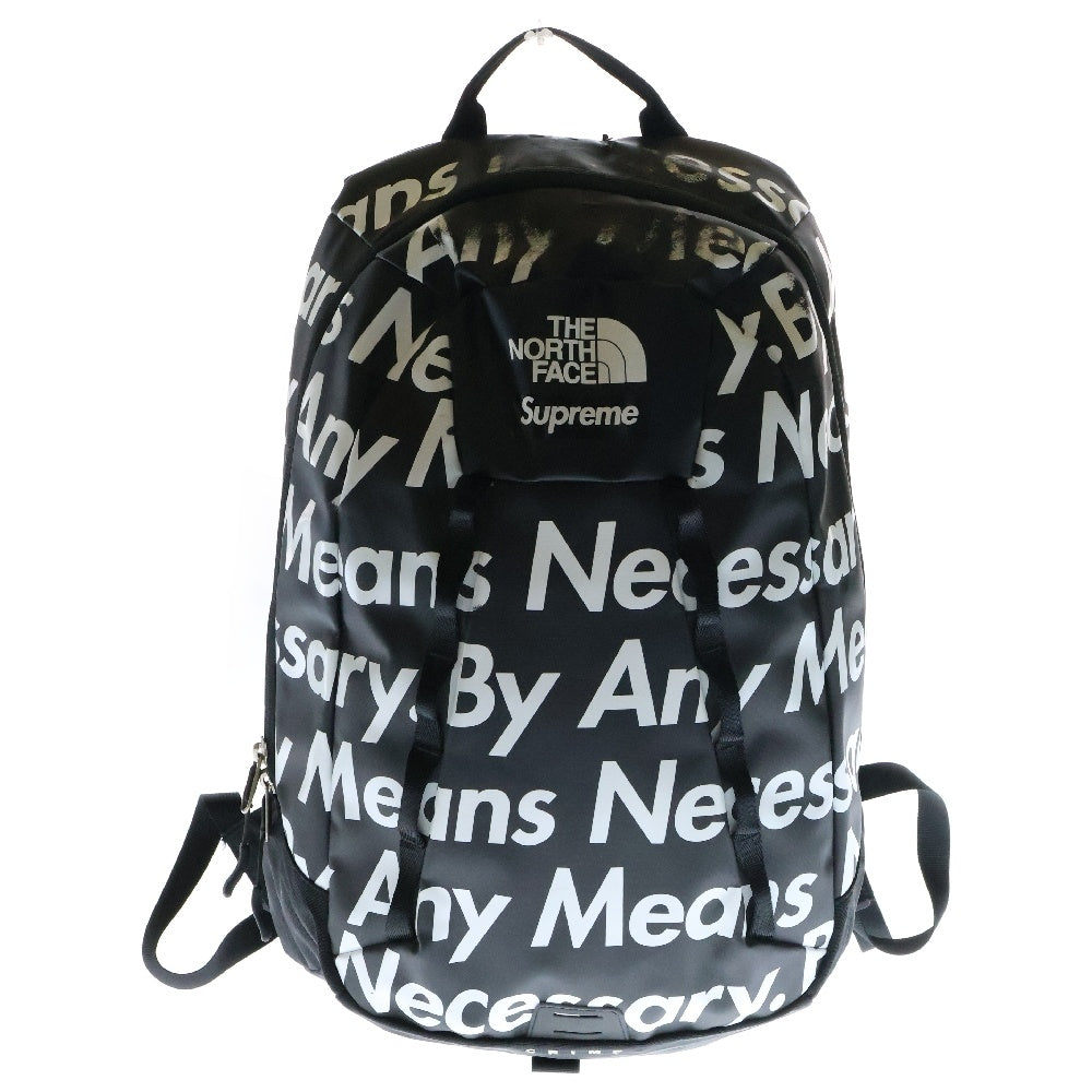 SUPREME(シュプリーム) 15AW ×THE NORTH FACE Base Camp Crimp Back Pack ザノースフェイス 総柄リュックサック バックパック ブラック