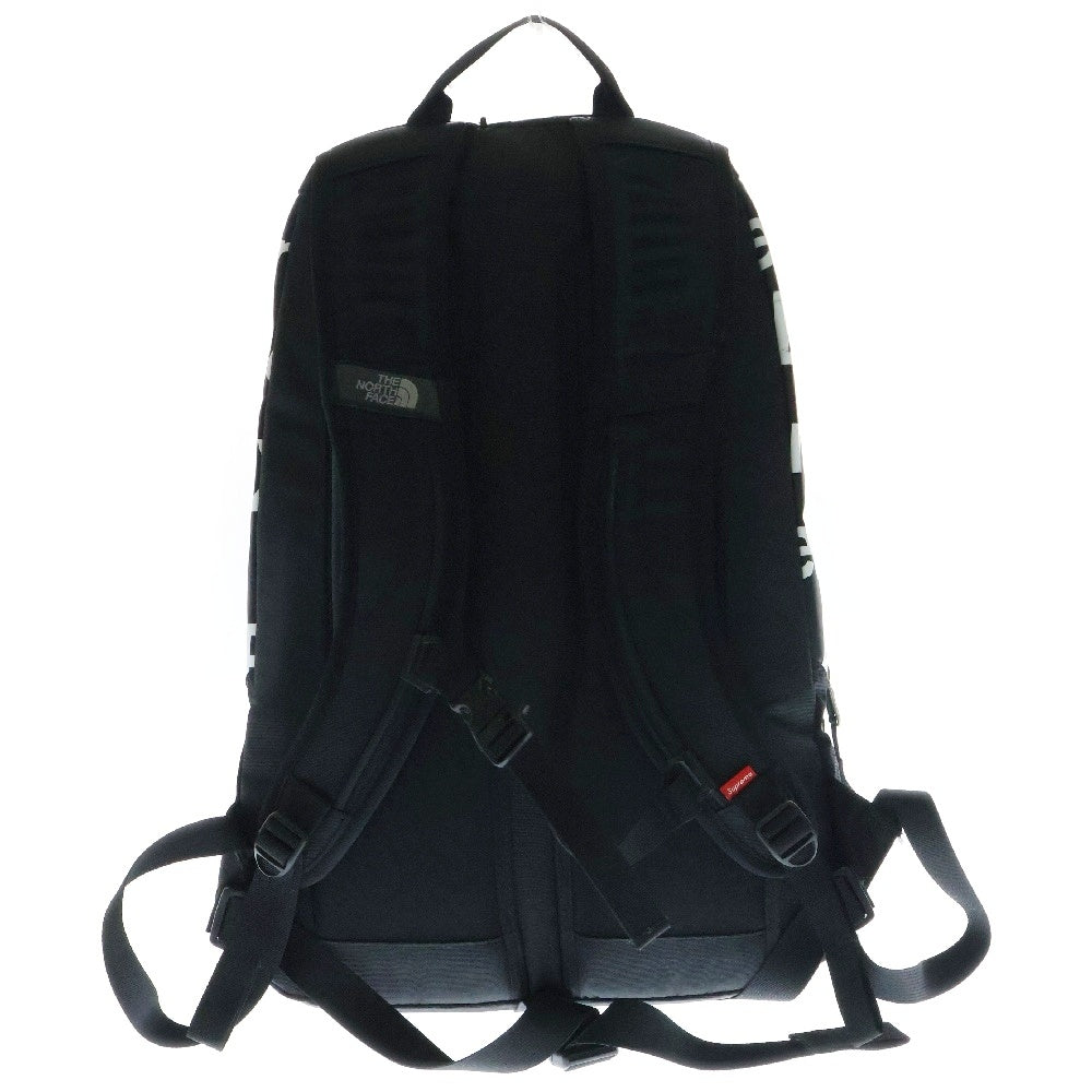 SUPREME(シュプリーム) 15AW ×THE NORTH FACE Base Camp Crimp Back Pack ザノースフェイス 総柄リュックサック バックパック ブラック