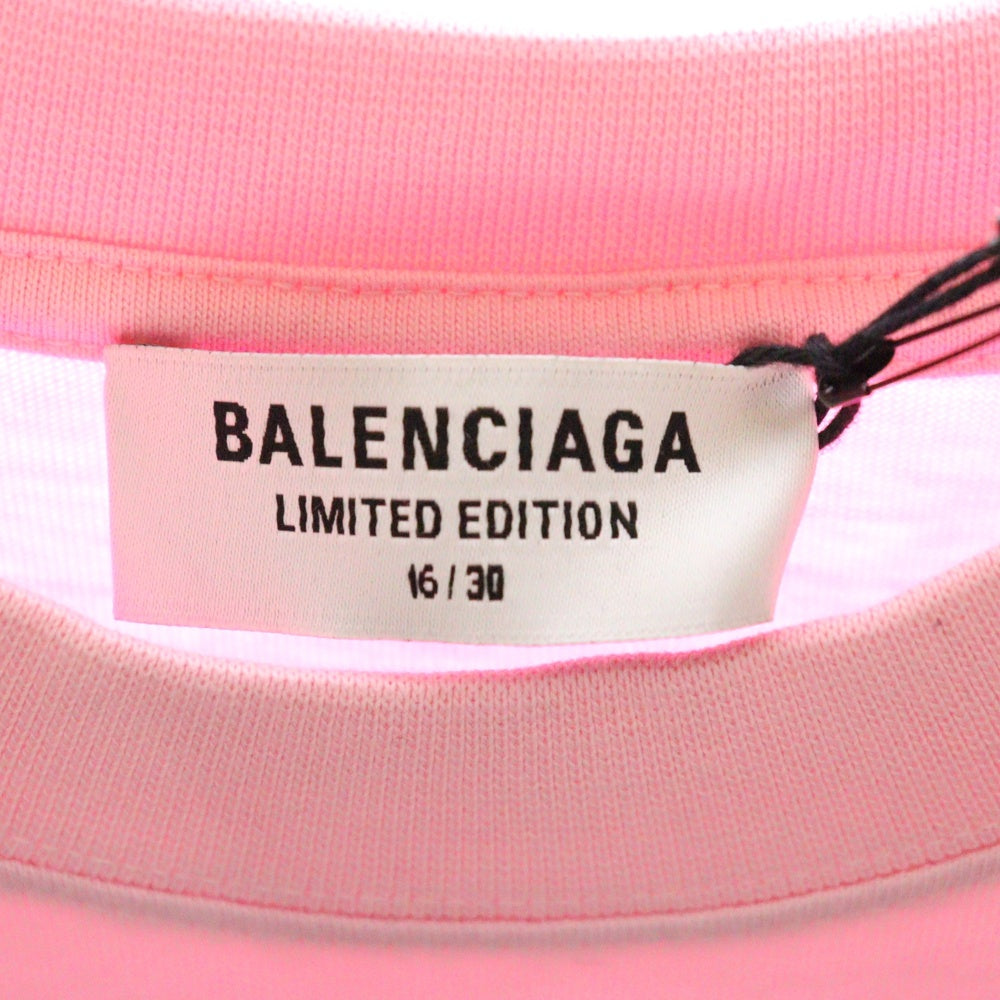 BALENCIAGA(バレンシアガ) Limuted Edition VENETIA T-Shirt ヴェネチア限定 半袖Tシャツ ピンク レディース 612965 TMV55
