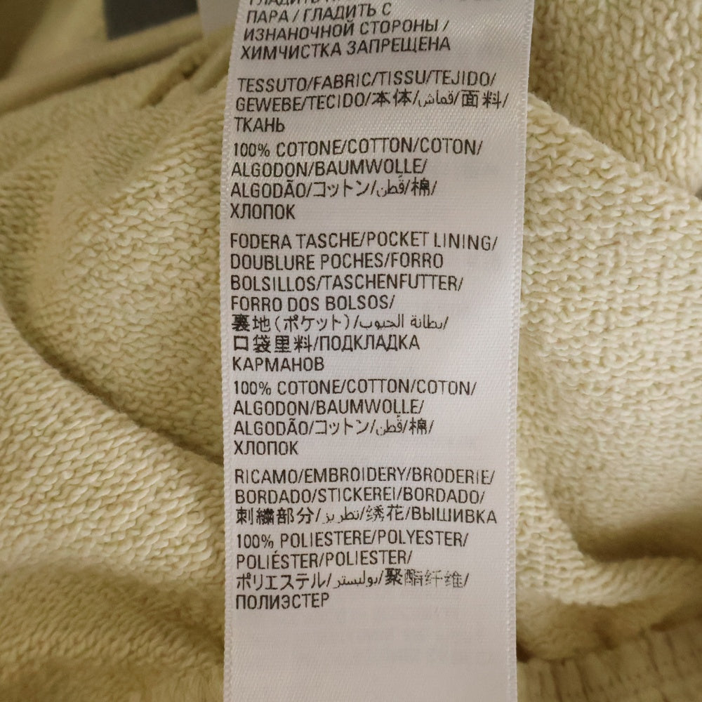 BALENCIAGA(バレンシアガ) 21AW Political Campaign Logo Sweat Pants キャンペーンロゴ刺繍 スウェットパンツ アイボリー 674594 TKVI9