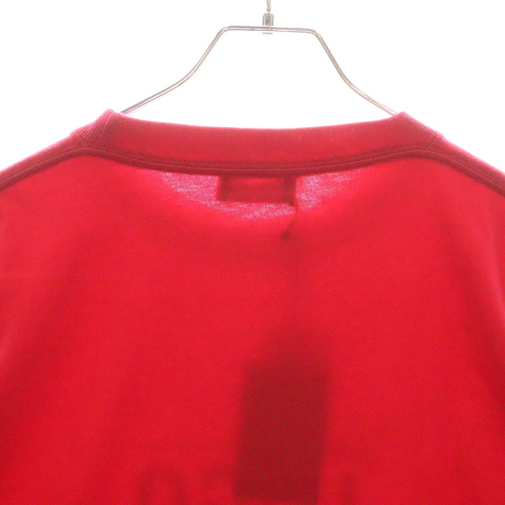 BALENCIAGA(バレンシアガ) 21SS Logo Here Flatground T-Shirt ロゴプリント 半袖Tシャツ ピンク 651795 TKV81