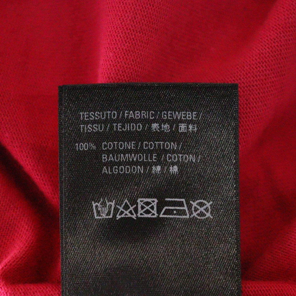 BALENCIAGA(バレンシアガ) 21SS Logo Here Flatground T-Shirt ロゴプリント 半袖Tシャツ ピンク 651795 TKV81