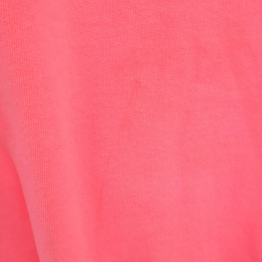 BALENCIAGA(バレンシアガ) Political Campaign Logo Hooded Sweatshirt キャンペーンロゴプリントプルオーバースウェットパーカー フーディー ピンク 578135 TJVD4