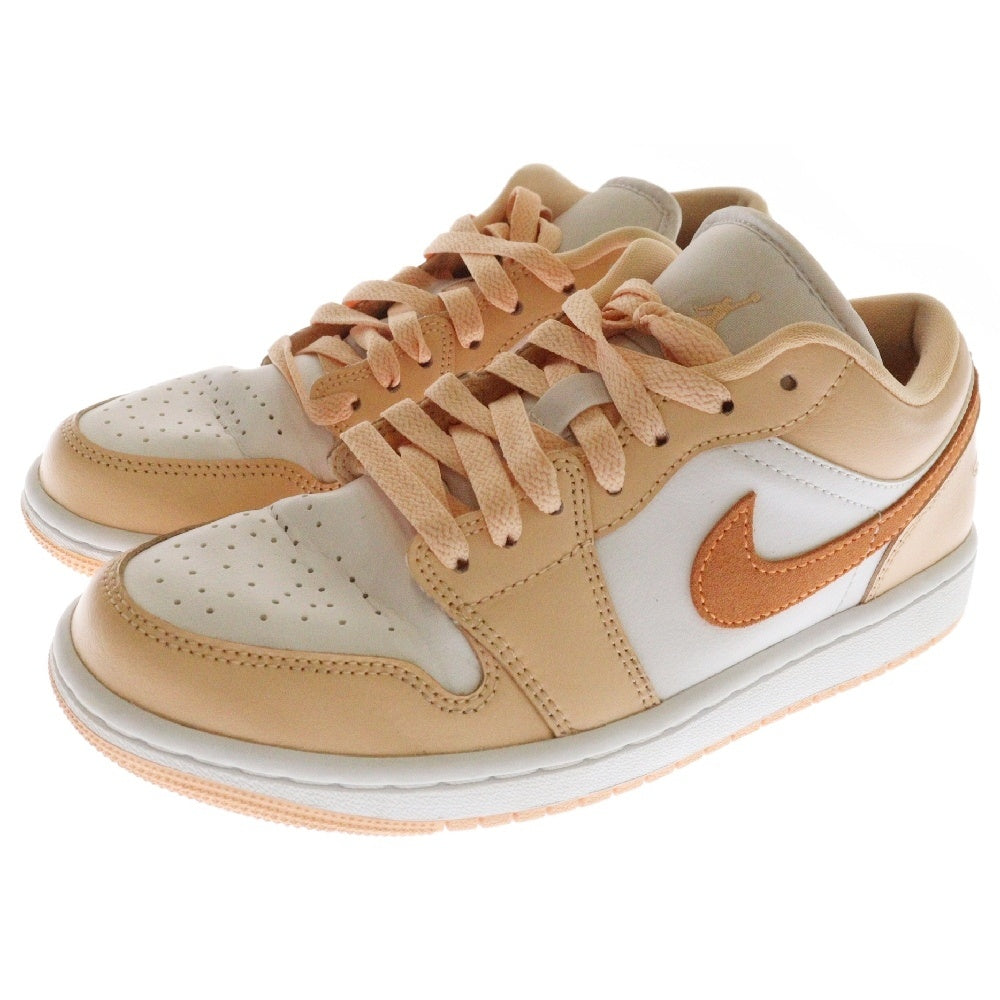 NIKE(ナイキ) Women's Air Jordan 1 Low Sunset Haze ウィメンズエアジョーダンワンロー サンセットヘイズ レディースローカットスニーカー US7/24cm DC0774-801 オレンジ