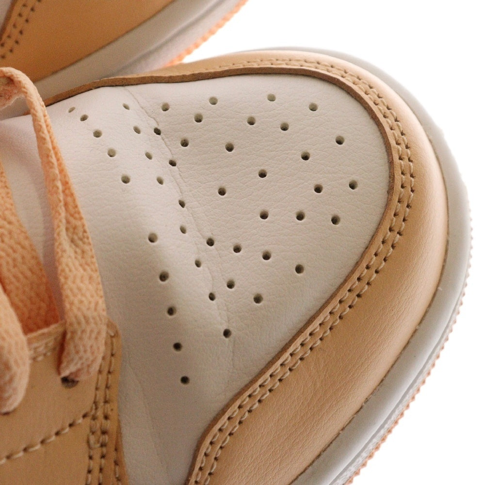 NIKE(ナイキ) Women's Air Jordan 1 Low Sunset Haze ウィメンズエアジョーダンワンロー サンセットヘイズ レディースローカットスニーカー US7/24cm DC0774-801 オレンジ