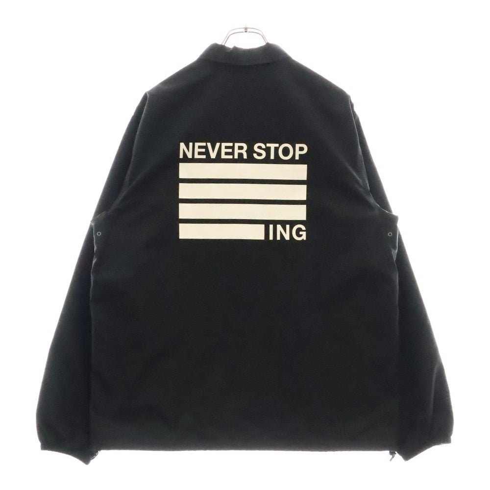 DIESEL(ディーゼル) NEVER STOP ING The Coach Jacket ナイロンコーチジャケット ブラック NP72335