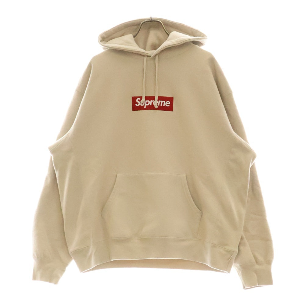 SUPREME(シュプリーム) 24AW Box Logo Hooded Sweatshirt ボックスロゴ プルオーバースウェットパーカー ベージュ