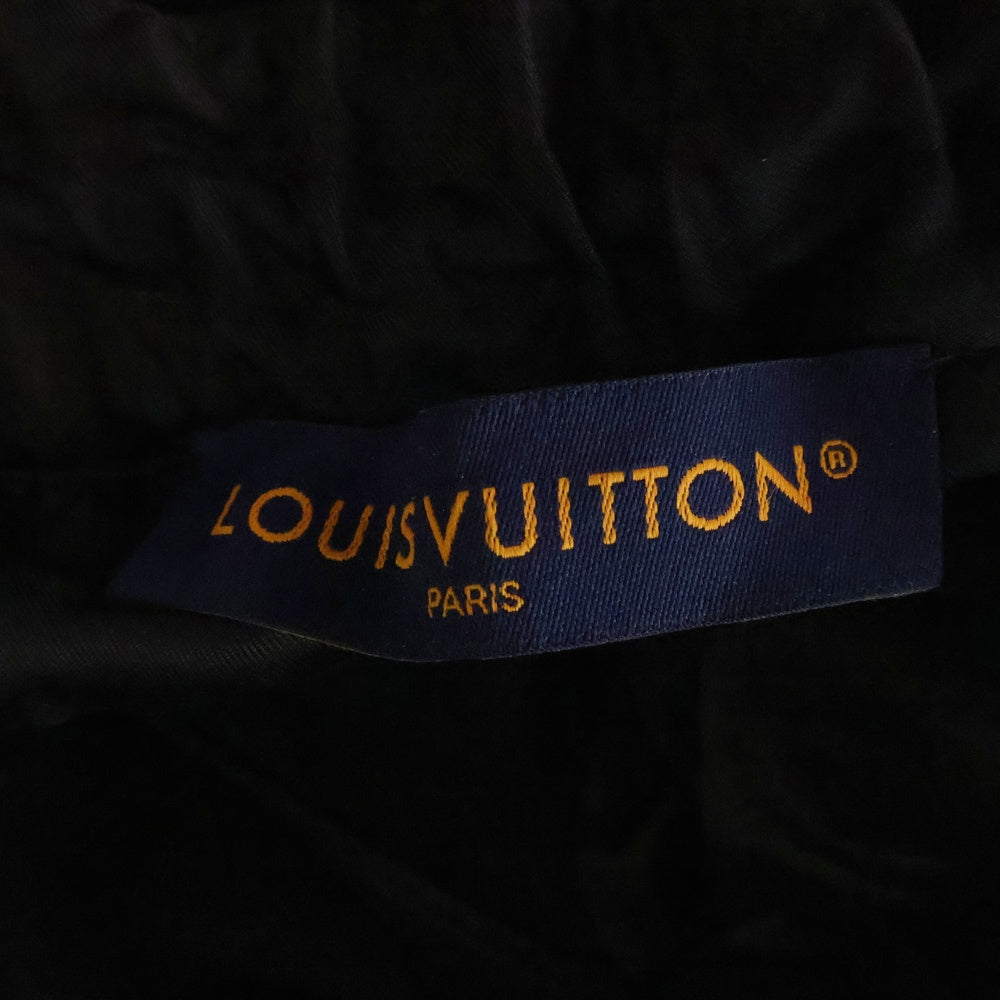 LOUIS VUITTON(ルイヴィトン) 23AW バタフライエンブロイダリーロゴ レーヨンパンツ ブラック RM232F R60 HPFP1W