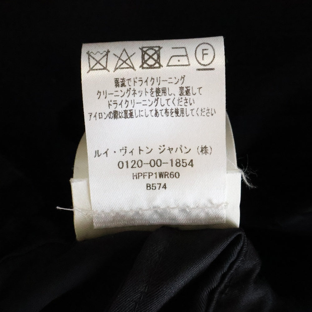LOUIS VUITTON(ルイヴィトン) 23AW バタフライエンブロイダリーロゴ レーヨンパンツ ブラック RM232F R60 HPFP1W