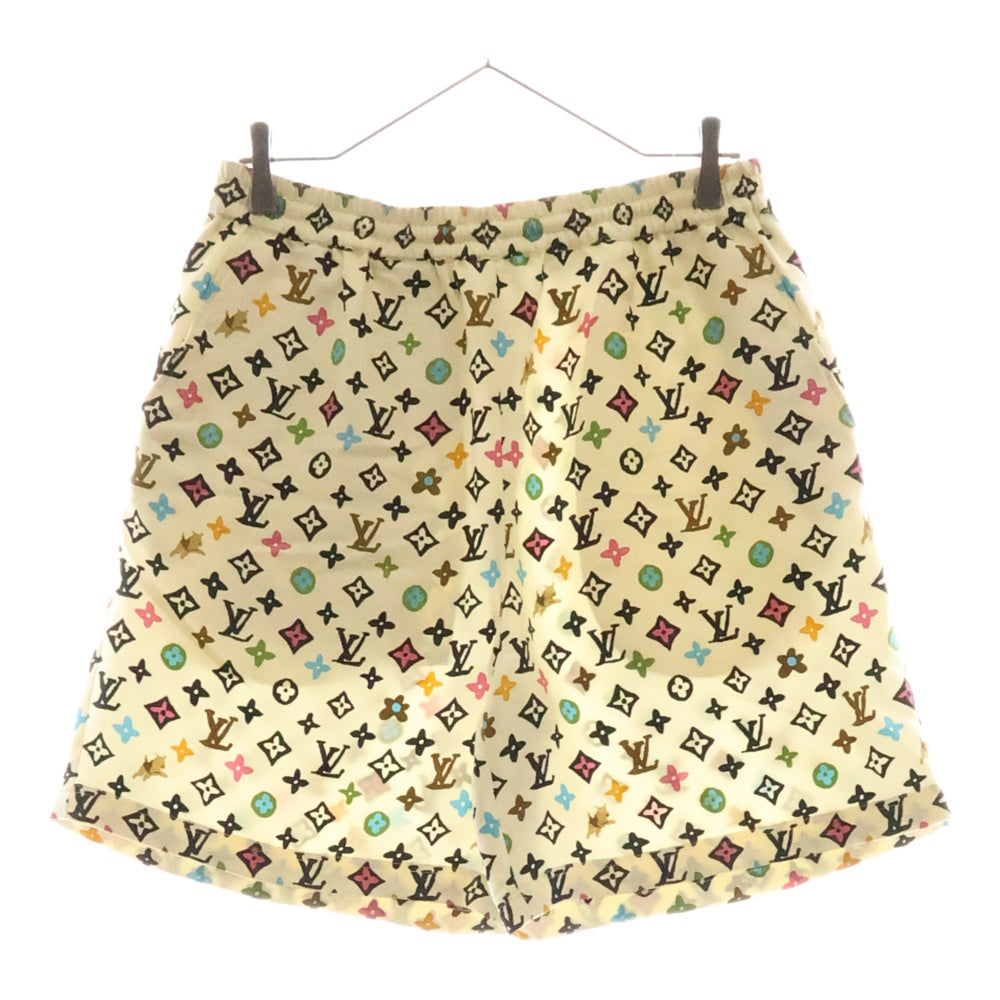 LOUIS VUITTON(ルイヴィトン) 24AW ×Tyler The Creator Multicolor Silk Short Pants タイラーザクリエイター マルチカラー モノグラム シルクショーツ ハーフパンツ RM242MM MEL HRP32W
