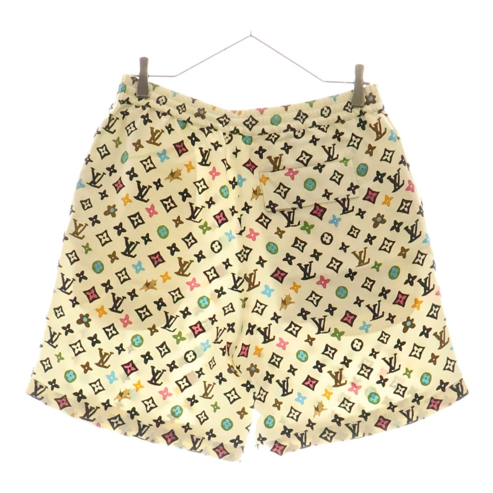 LOUIS VUITTON(ルイヴィトン) 24AW ×Tyler The Creator Multicolor Silk Short Pants タイラーザクリエイター マルチカラー モノグラム シルクショーツ ハーフパンツ RM242MM MEL HRP32W
