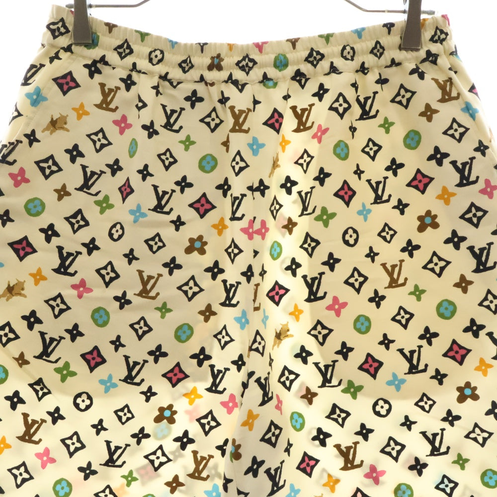 LOUIS VUITTON(ルイヴィトン) 24AW ×Tyler The Creator Multicolor Silk Short Pants タイラーザクリエイター マルチカラー モノグラム シルクショーツ ハーフパンツ RM242MM MEL HRP32W