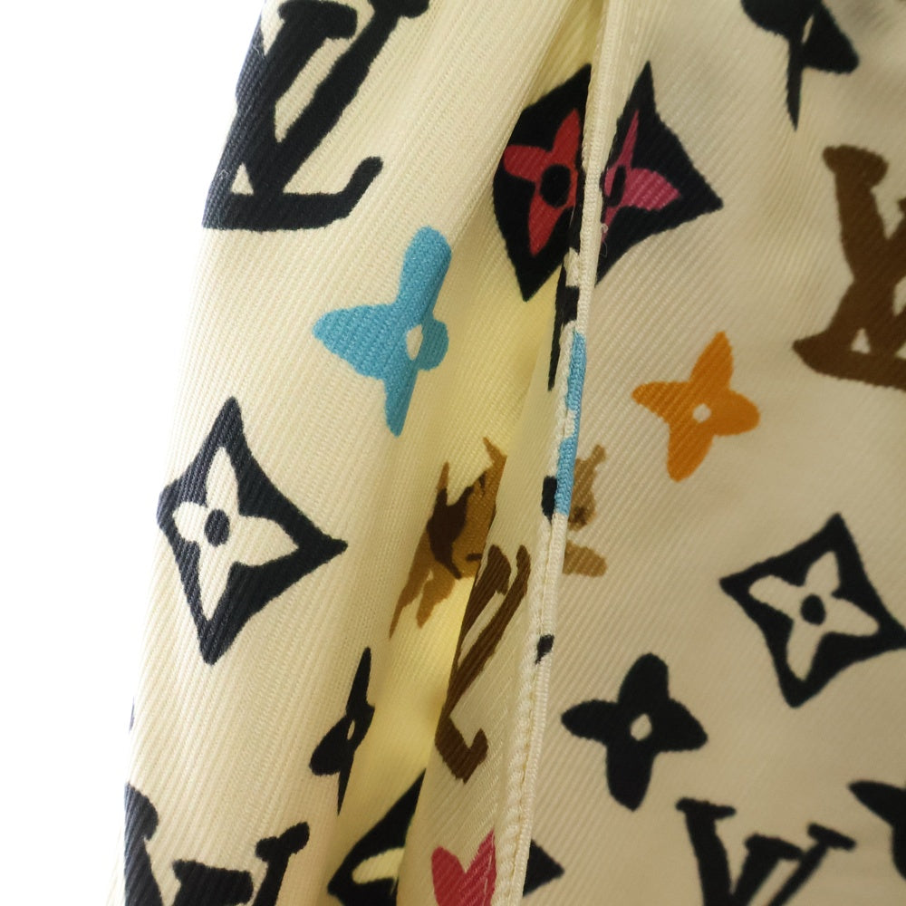 LOUIS VUITTON(ルイヴィトン) 24AW ×Tyler The Creator Multicolor Silk Short Pants タイラーザクリエイター マルチカラー モノグラム シルクショーツ ハーフパンツ RM242MM MEL HRP32W