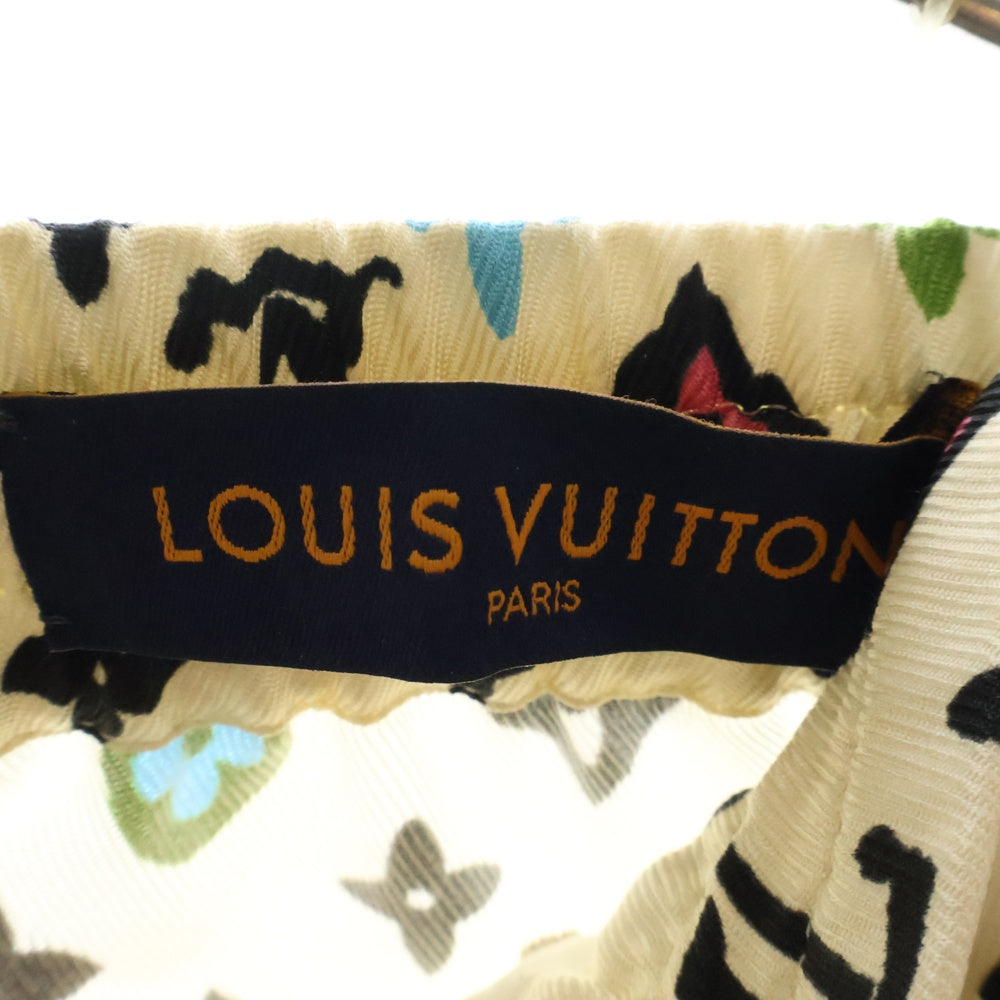 LOUIS VUITTON(ルイヴィトン) 24AW ×Tyler The Creator Multicolor Silk Short Pants タイラーザクリエイター マルチカラー モノグラム シルクショーツ ハーフパンツ RM242MM MEL HRP32W