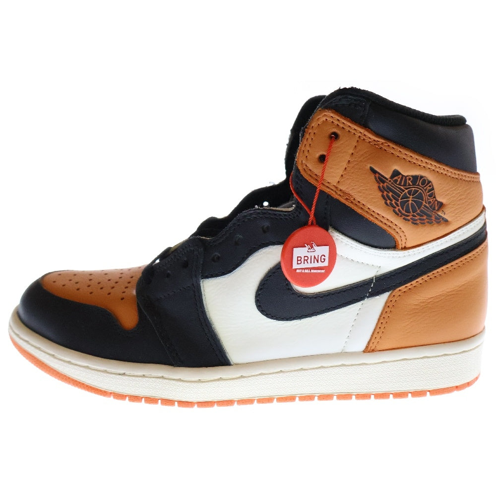NIKE(ナイキ) AIR JORDAN 1 RETRO HIGH OG SHATTERED BACKBOARD エアジョーダン1レトロハイシャッタードバックボード ハイカットスニーカー US9/27cm 555088-005